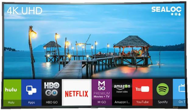 Sealoc Lanai & Coastal Outdoor-Rated TV